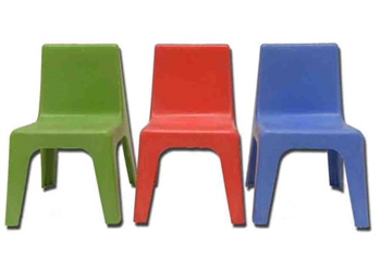 כסא גן פלסטיק זיו-נערם צבעוני