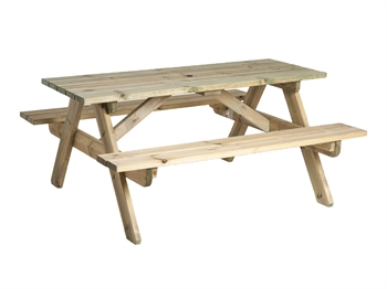 שולחן פיקניק-עץ